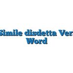 Fac Simile disdetta Verisure Word