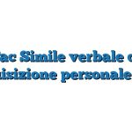 Fac Simile verbale di perquisizione personale Word