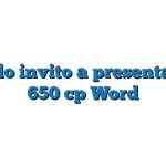 Modello invito a presentarsi art 650 cp Word