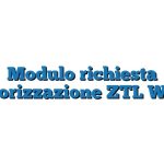 Modulo richiesta autorizzazione ZTL Word