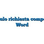 Modulo richiesta composter Word