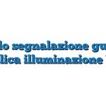 Modulo segnalazione guasto a pubblica illuminazione Word