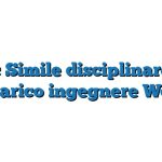 Fac Simile disciplinare di incarico ingegnere Word