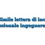 Fac Simile lettera di incarico professionale ingegnere Word