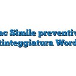 Fac Simile preventivo tinteggiatura Word