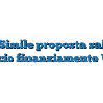 Fac Simile proposta saldo e stralcio finanziamento Word