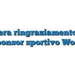 Lettera ringraziamento per sponsor sportivo Word