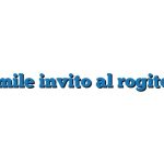 Fac Simile invito al rogito Word