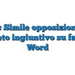 Fac Simile opposizione a decreto ingiuntivo su fatture Word