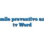 Fac Simile preventivo antenna tv Word