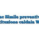 Fac Simile preventivo sostituzione caldaia Word