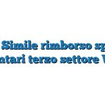 Fac Simile rimborso spese volontari terzo settore Word