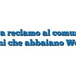 Lettera reclamo al comune per cani che abbaiano Word