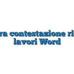 Lettera contestazione ritardo lavori Word