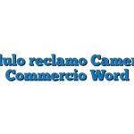 Modulo reclamo Camera di Commercio Word