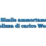 Fac Simile ammortamento polizza di carico Word