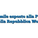 Fac Simile esposto alla Procura della Repubblica Word