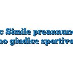 Fac Simile preannuncio reclamo giudice sportivo Word