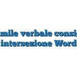 Fac Simile verbale consiglio di intersezione Word
