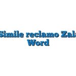Fac Simile reclamo Zalando Word